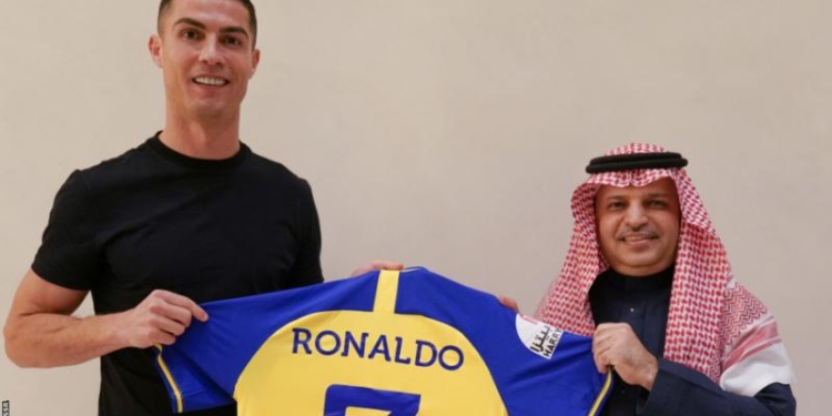 Cristiano Ronaldo joins Saudi Arabian side Al Nassr until 2025