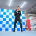 Ioka held a public workout before his fight with Franco