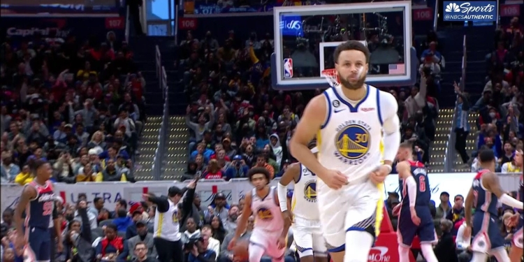 Steph Curry drops 41 points as Warriors defeat Wizards 127-118