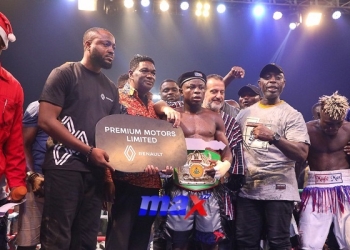 Charles Tetteh outpoints John Quaye to win Ghana featherweight title, best boxer of Deluxy Professional Boxing League