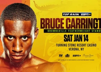 Bruce Carrington added to Ajagba-Shaw undercard January 14
