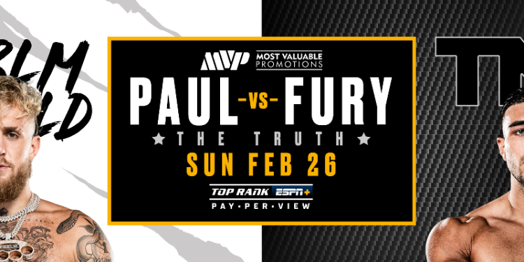 Youtube sensation Jake Paul to face undefeated pro Tommy Fury February 26 in Saudi Arabia