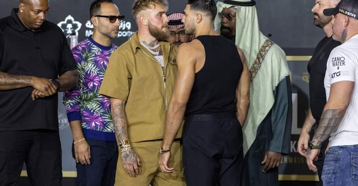 Jake Paul, Tommy Fury hit Saudi Arabia for Sunday’s super fight