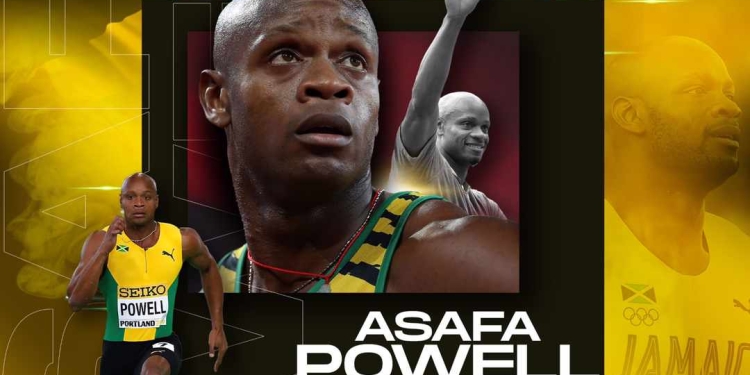 Former world 100m record holder Asafa Powell to visit Ghana February 27