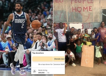 Kyrie Irving donates $45,000 towards GoFundMe benefiting a school in Nigeria and an orphanage in Ghana