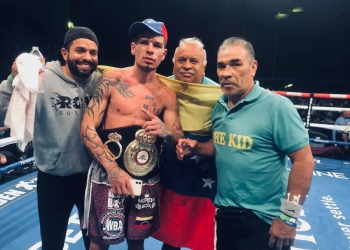 Roger Gutierrez stops Henry Delgado in 2 to win WBA Fedelatin belt