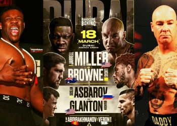 Miller vs Browne heavyweight war live on Probox TV this Saturday