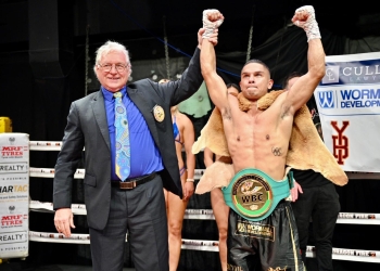 Noongar star Alex Winwood stuns world number 13 Tibo Monabesa, sets sights on greatness