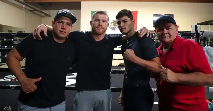 Ryan Garcia reacts to Canelo picking Gervonta Davis to win