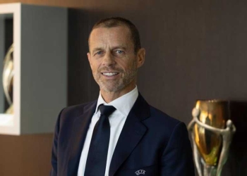 Aleksander Čeferin re-elected UEFA President until 2027