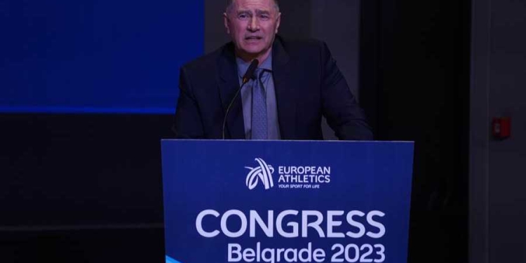 Karamarinov re-elected President of European Athletics