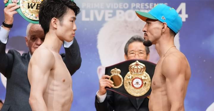 Weigh-in results: Kenshiro Teraji vs Anthony Olascuaga, Tenshin Nasukawa’s pro debut