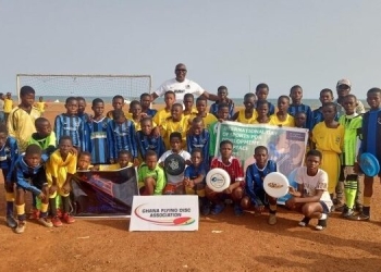 Ghana Flying Disc celebrate International Sports Day with Osu Flying Disc Club