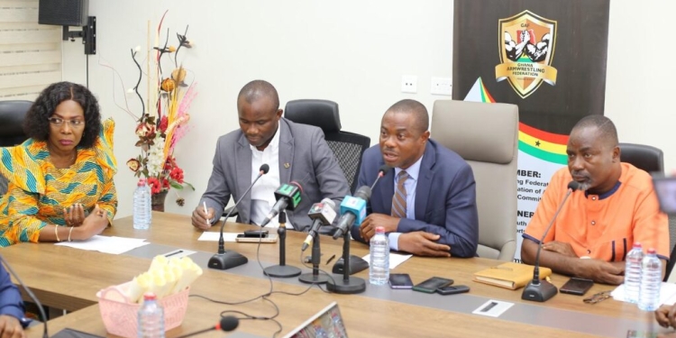 Ghana 2023 Africa Armwrestling Championship LOC inaugurated in Accra