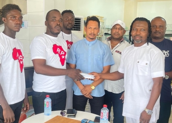 RP Company donate to Akotoku Boxing Academy