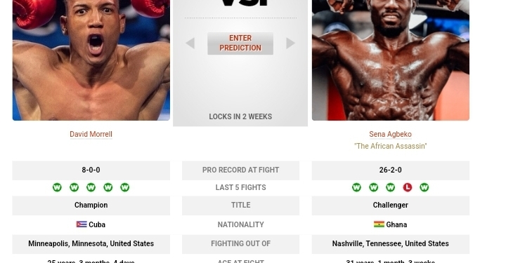 Morrell defends against Ghana’s Sena Agbeko on April 22nd