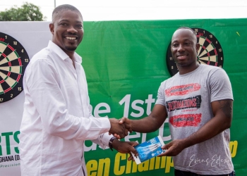 Gudu triumphs at Darts Association of Ghana’s maiden outreach programme