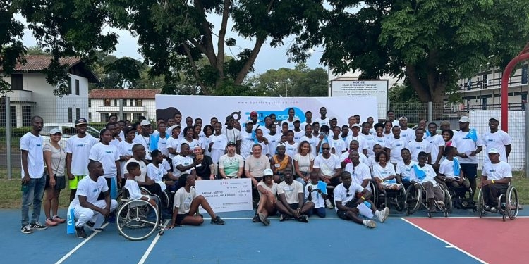 Sports Equity Lab host speed clinic with Asafa Powell at University of Ghana