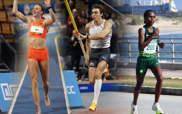 Ratified: world records for Duplantis, Bol and Seifu, world U20 records for Jackson and Sosna