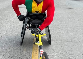 Raphael Botsyo Nkegbe wins race in USA