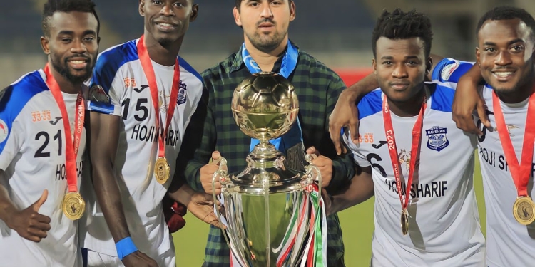 Samuel Ofori wins Tajikstan Super Cup with Ravshan Kulob