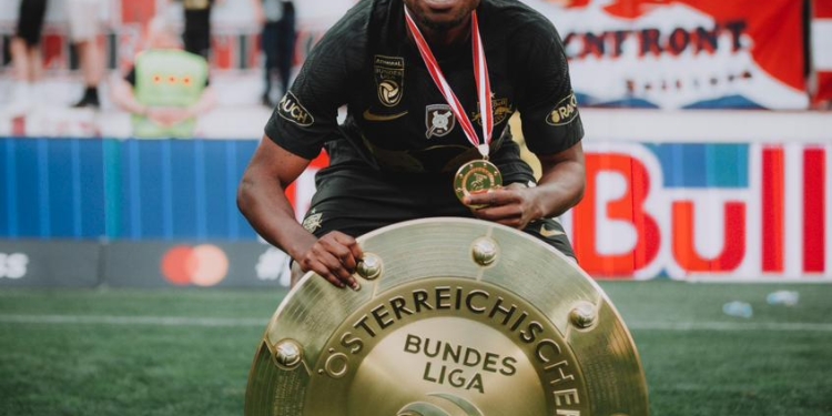 Ghana U23 star Forson Amankwah wins Austrian Bundesliga title with Red Bull Salzburg