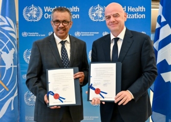 FIFA, World Health Organisation extend collaboration