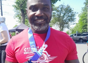 ‘I need a new wheelchair’ – Botsyo Nkegbe ‘cries’ out.