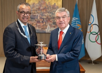 Olympic Order awarded to WHO Director-General Tedros Ghebreyesus