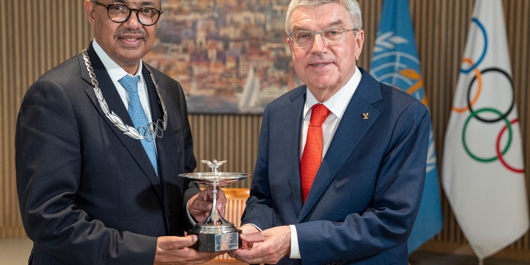 Olympic Order awarded to WHO Director-General Tedros Ghebreyesus