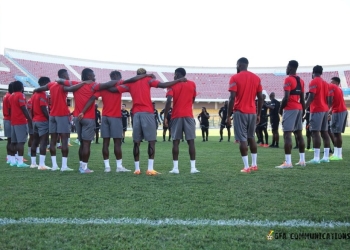 PHOTOS: Black Stars train ahead of Madagascar qualifier