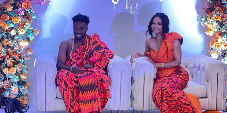 Former Ghana striker Samuel Tetteh ties the knot with girlfriend Agnes in Accra