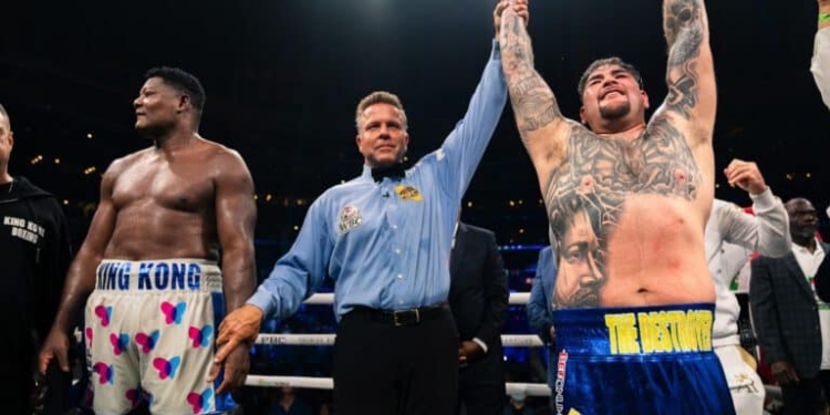 Andy Ruiz wants 50-50 split for Deontay Wilder clash