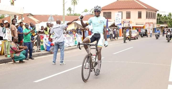 Michael Naba emerges 2023 national cycling champion