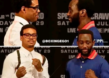 Spence Jr. and Crawford kick off promotional tour