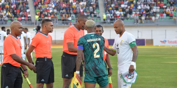 Ghana held by Madagascar in Antananarivo