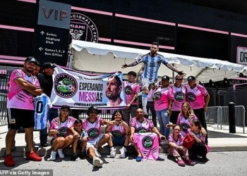Lionel Messi has landed in Miami