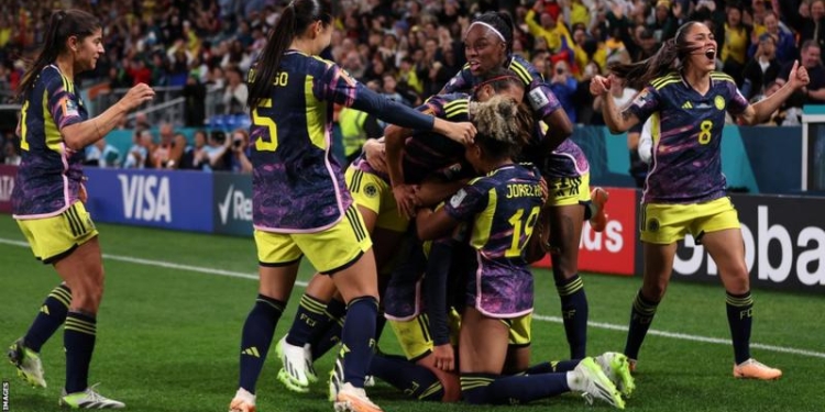 Colombia shock Germany with 97th minute winner at Women’s World Cup