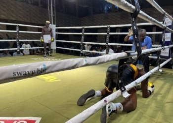 Sheriff Quaye stops Bright Ayala in 8, retains WBO Africa title