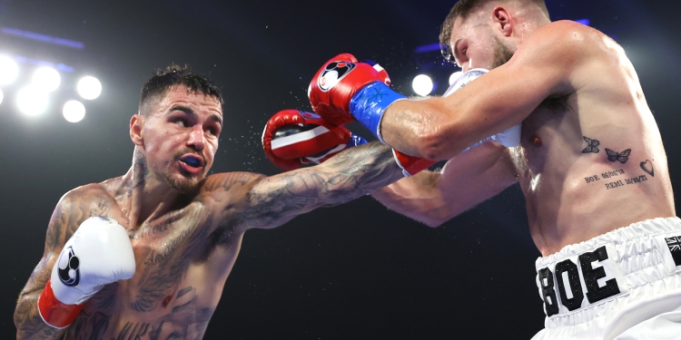 George Kambosos Jr edges Maxi Hughes in comeback fight