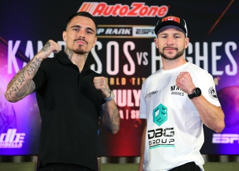George Kambosos Jr, Maxi Hughes gear up for lightweight spotlight in Oklahoma