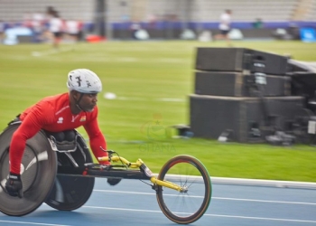 Nkegbe Botsyo improves time at World Paralympic championship
