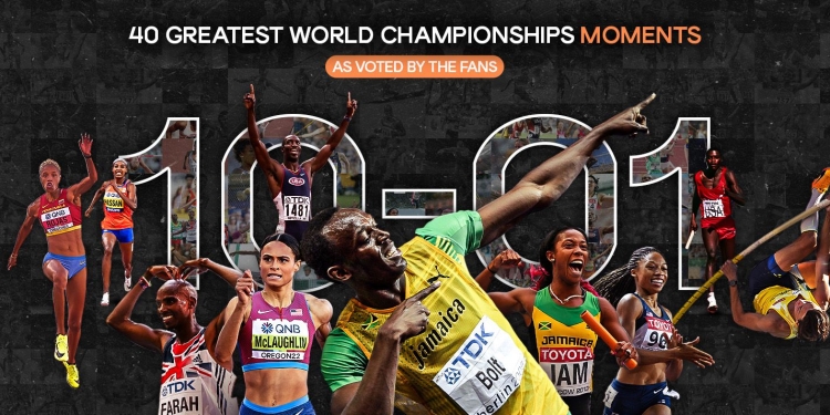 Bolt tops Greatest World Championships moments countdown
