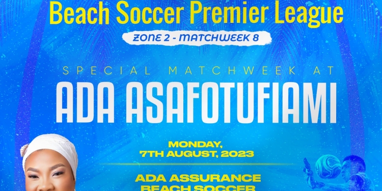 Beach Soccer League rocks 2023 Ada Asafotufiami Festival