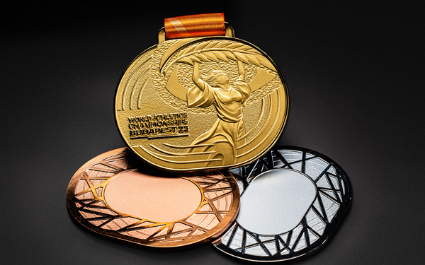 World Athletics Championships Budapest 23 medals unveiled – Stunning fusion of art and sport