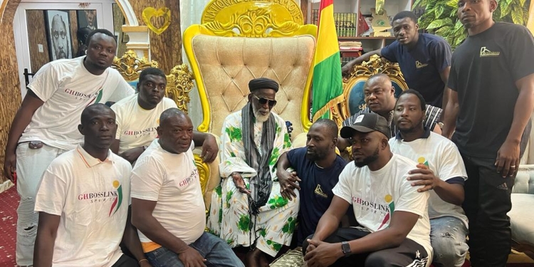 Gh Bosslink Sports donate to Chief Imam