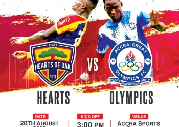 MTN support Hearts-Oly Ga Homowo Charity Cup