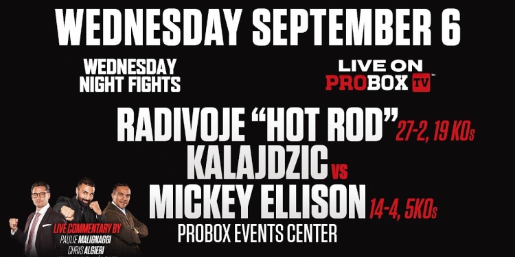 Radivoje Kalajdzic squares off with Mickey Ellison in Plant City September 6