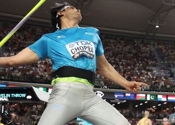 Chopra back on top with historic gold for India in men’s javelin