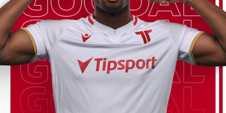 Former Accra Lions star Rahim Ibrahim fires a brace against top guns Zilina in Slovakia